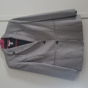 Talbot hounstooth blazer. Sz 10